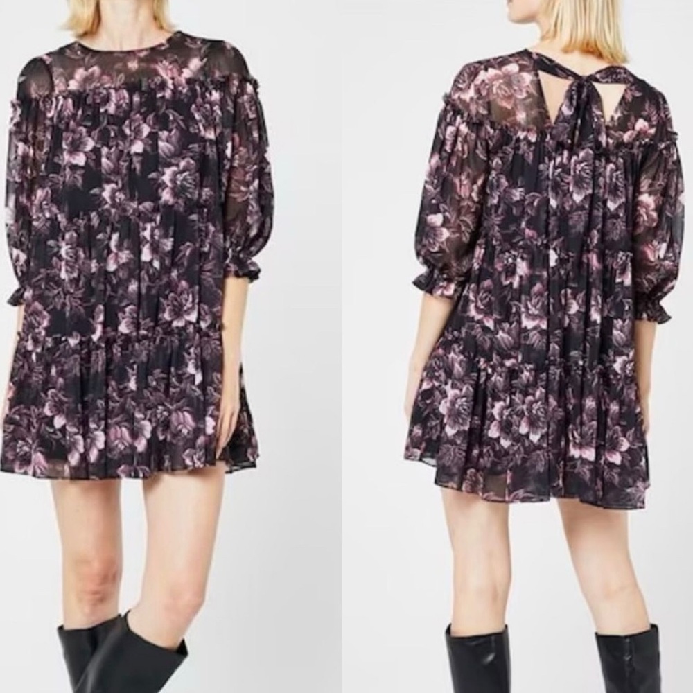 Brand New with Tags! TedBaker Barnabe Mini Swing Dress, Ted Sz 2, US 6